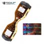 Techup Holographic Gold Hoverboard 6.5 inch