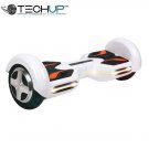 Techup White OTO Auto Pilot Balance 8 inch Hoverboard