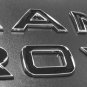 Range Rover Sport Vogue Evoque P38 Black Lettering with Raised Chrome Edges
