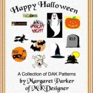 Happy Halloween Machine Knit ePatterns with DAK