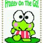 Froggy On The Go - Cross Stitch, Hand Knit, DAK Files - Your Choice
