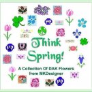 THINK SPRING! Original Floral Designs HK MK Graphs