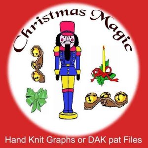 Christmas Magic Knit Patterns - Graphs or PAT files