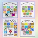 Quilting With Design-A-Knit - All FOUR Volumes MK & HK