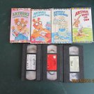 Aurther VHS Movie Lot