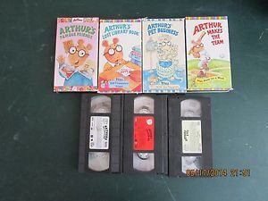Aurther VHS Movie Lot