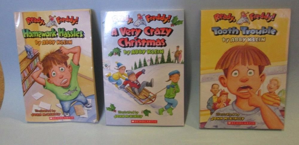 Ready Freddy Book Lot