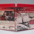 Batman: Arkham City -- Game of the Year Edition (Sony PlayStation 3, 2012)