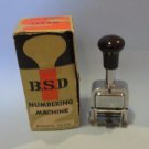 Vintage Numbering Machine Model 5