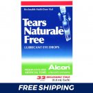 ALCON TEARS NATURALE FREE Lubricant Eye Drops 32 vials 0.8ml FREE SHIPPING