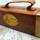RARE & BEAUTIFUL VINTAGE ZWEISS HAMBURG SQUARE SHAPED PIRATE SPYGLASS TELESCOPE
