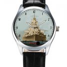 THE BATTLESHIP BISMARCK WW-II COMMEMORATIVE KRIEGSMARINE SEPIA COLLECTIBLE WATCH THE BATTLESHIP BISMARCK WW-II COMMEMORATIVE KRIEGSMARINE SEPIA COLLECTIBLE WATCH