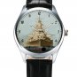 THE BATTLESHIP BISMARCK WW-II COMMEMORATIVE KRIEGSMARINE SEPIA COLLECTIBLE WATCH