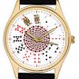 STUNNING PLAYING CARDS POKER GAMBLING ART LARGE 44 mm COLLECTORS WRIST WATCH