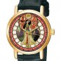 VINTAGE MULAN ART COLLECTIBLE 30 mm GIRLS' / WOMEN'S ROLLED GOLD WRIST WATCH