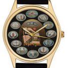RARE IOOF ODDFELLOWS ODD FELLOWS VINTAGE SYMBOLIC ORIGINAL LODGE ART WRIST WATCH