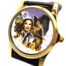 VINTAGE COLORS WIZARD OF OZ POSTER ART COLLECTIBLE GIRLS / WOMEN'S WRIST WATCH VINTAGE COLORS WIZARD OF OZ POSTER ART COLLECTIBLE GIRLS / WOMEN'S WRIST WATCH