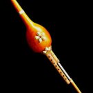 RARE GIGANTIC 26-INCH (65 cm) INDIAN SNAKE CHARMER FLUTE PUNGI PRO-GRADE BEAUTY RARE GIGANTIC 26-INCH (65 cm) INDIAN SNAKE CHARMER FLUTE PUNGI PRO-GRADE BEAUTY