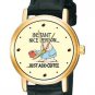 VINTAGE ZIGGY COMIC STRIP ART COLLECTIBLE COFFEE LOVER WRIST WATCH, 30 mm UNISEX