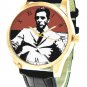 THE GODFATHER: CLASSIC HOLLYWOOD ART AL PACINO CRIMSON BLOOD RED WRIST WATCH