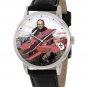 MANFRED VON RICHTOFEN, THE RED BARON, FOKKER TRIPLANE WW-I ART WRIST WATCH