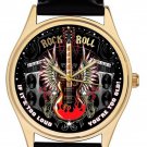 ROCK AND ROLL KICKASS ELECTRIC GUITAR ART COLLECTIBLE RETRO ART WRIST WATCH ROCK AND ROLL KICKASS ELECTRIC GUITAR ART COLLECTIBLE RETRO ART WRIST WATCH