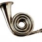 NEW ZWEISS FRENCH COR HUNTING BUGLE WITH MULTIPLE LOOPS. GREAT SOUND!