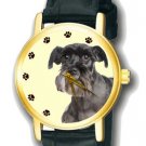 SCHNAUZER - BEAUTFUL VINTAGE DOG PORTRAIT ART COLLECTIBLE UNISEX WRIST WATCH SCHNAUZER - BEAUTFUL VINTAGE DOG PORTRAIT ART COLLECTIBLE UNISEX WRIST WATCH