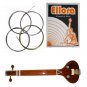 GERMAN ROSLAU STEEL & BRONZE INDIAN TANPURI, SAFARI TANPURA STRING SET