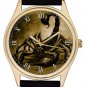 KICKASS SEPIA SCORPION ART SCORPIO ZODIACAL ASTROLOGY COLLECTIBLE WRIST WATCH