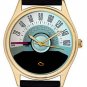 CLASSIC MUSTANG SPEEDOMETER ART LOVELY BLUE SPEED DEMON ART 40 mm WRIST WATCH
