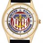 UNITED STATES MERCHANT MARINE LARGE 40 mm COLLECTIBLE MARINER'S WRIST WATCH