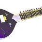 PURPLE HAZE PSYCHEDELIC VIOLET ACOUSTIC-ELECTRIC INDIAN FUSION SITAR + DVD