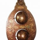 VERY STRANGE AND UNUSUAL ARABIC CALLIGRAPHY BRONZE ARMILLARY OR ASTROLABE VERY STRANGE AND UNUSUAL ARABIC CALLIGRAPHY BRONZE ARMILLARY OR ASTROLABE