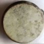 LARGE 8-INCH 20 cm LAMB-SKIN CARNATIC KANJEERA / KANJIRA PRO-GRADE RHYTHM DRUM