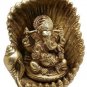 Fantastic Ganesha Hinduism Art Sculpture with Nag (Snake) Umbrella Superb Detail