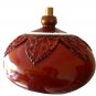 INDIAN SITAR RESONATOR TUMBA IN HAND-CARVED ROSEWOOD w. FITTING HADWARE