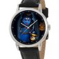 HAUNTING HINDUISM DEVOTIONAL ART BLUE NEELKANTH LORD SHIVA 40 mm WRIST WATCH