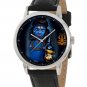 HAUNTING HINDUISM DEVOTIONAL ART BLUE NEELKANTH LORD SHIVA 40 mm WRIST WATCH