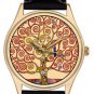 GUSTAV KLIMT THE TREE OF LIFE, CONTEMPORARY ART COLLECTIBLE QUALITY WRIST WATCH