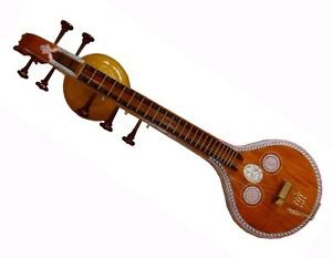 SARASWATHY VEENA - THANJAVUR-MADE PRO-GRADE JACKWOOD BEAUTY w ELECTRIC PICKUP