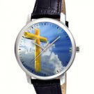 BEAUTIFUL SYMBOLIC CHRISTIAN ART HOLY CROSS IN THE HEAVENS COLLECTIBLE WATCH BEAUTIFUL SYMBOLIC CHRISTIAN ART HOLY CROSS IN THE HEAVENS COLLECTIBLE WATCH