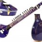 SITAR BLUE FUSION ELECTRIC STUDIO CORAL ACOUSTIC WITH FIBERGLASS CASE GSM0133#