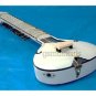 SITAR FUSION  STUDIO ELECTRIC  CORAL WITH FIBERGLASS CASE GSM036