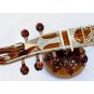 SITAR ROYAL BIRD TEAK WOOD PROFFESSIONAL QUALITY  WITH FIBERGLASS CASE GSM002GS#