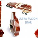 SITAR ULTRA PRO FUSION SITAR NATURAL ACOUSTIC ELECTRIC SITAR GSM016