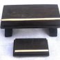 SITAR BRIDGE SET EBONY BLACK WOOD USED ACCESSORIES GSMA003 1
