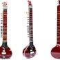 SITAR PACO RED FUSION TRAVEL WITH FIBERGLASS CASE GSM019GS#