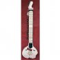 SITAR WHITE BEAUTY STUDIO FUSION WITH GIG BAG GSM021