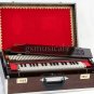 HARMONIUM 9 SCALE CHANGER TEAK WOOD 3 SET TRAVELLER BOX